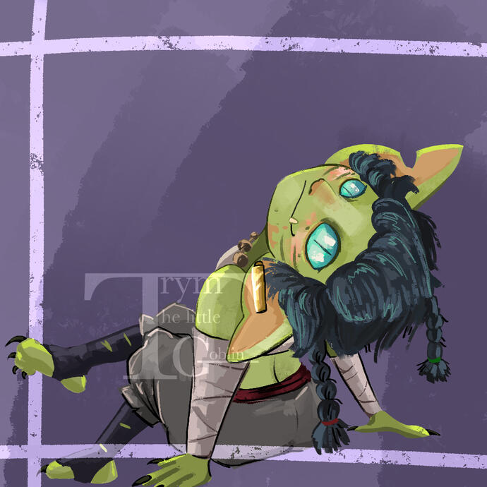 Fullbody - 2024- Experimental Sketchy Painting