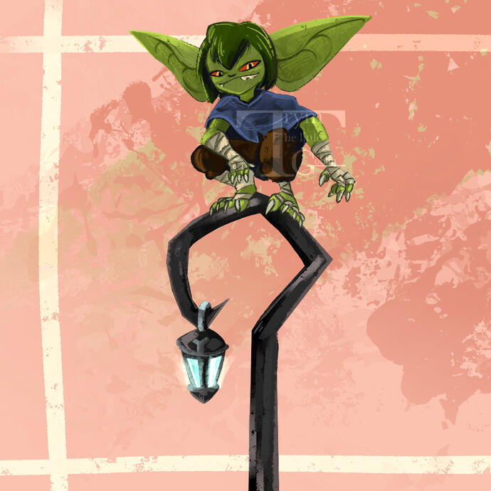 Fullbody - 2024- Experimental Sketchy Painting